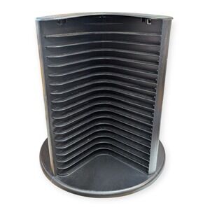 Tenex MediaWorx CD Spinner Black Rotating 72 Disc Storage Tower Rack 40720